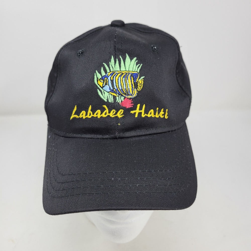 Labadee Haiti Hat Mens Strapback Baseball Cap Vacation Cruise Resort Sun Fish